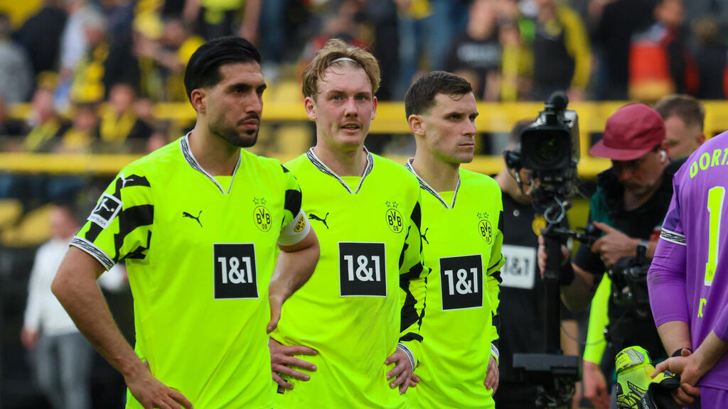 Emre Can, Julian Brandt und Pascal Groß (v.l.n.r.) könnten den BVB verlassen Emre Can, Julian Brandt und Pascal Groß (v.l.n.r.) könnten den BVB verlassen