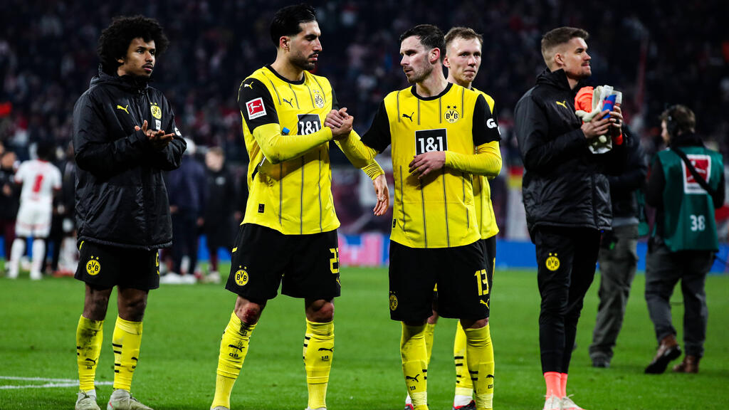 Pascal Groß (3.v.l.) fordert ein anderes Gesicht beim BVB Pascal Groß (3.v.l.) fordert ein anderes Gesicht beim BVB