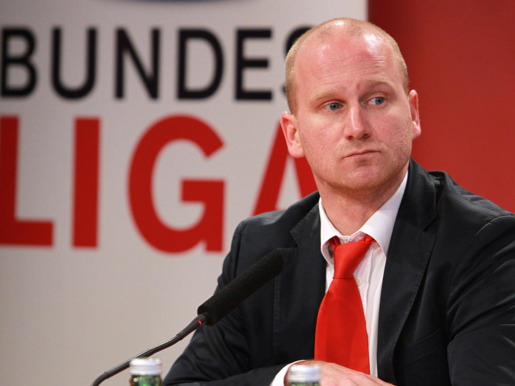 Bundesliga-Vorstand Christian Ebenbauer kann sich über einen neuen Bewerbssponsor freuen