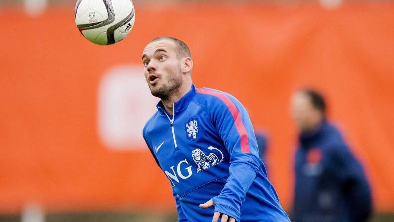 Wesley Sneijder steht vor seinem letzten Einsatz für die Elftal