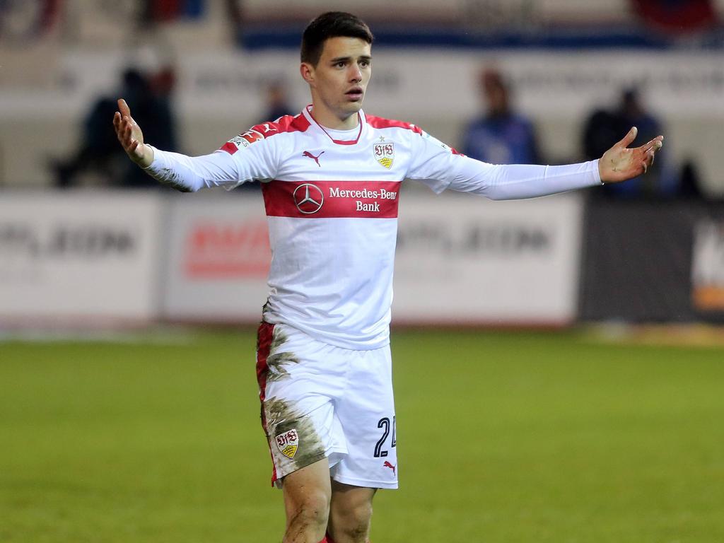 Josip Brekalo traf gegen Heidenheim zum ersten Mal für den VfB Stuttgart