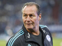 Huub Stevens stellt sich vor Weinzierl und Heidel
