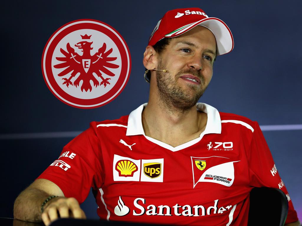 Sebastian Vettel drückt Eintracht Frankfurt die Daumen im Pokalfinale