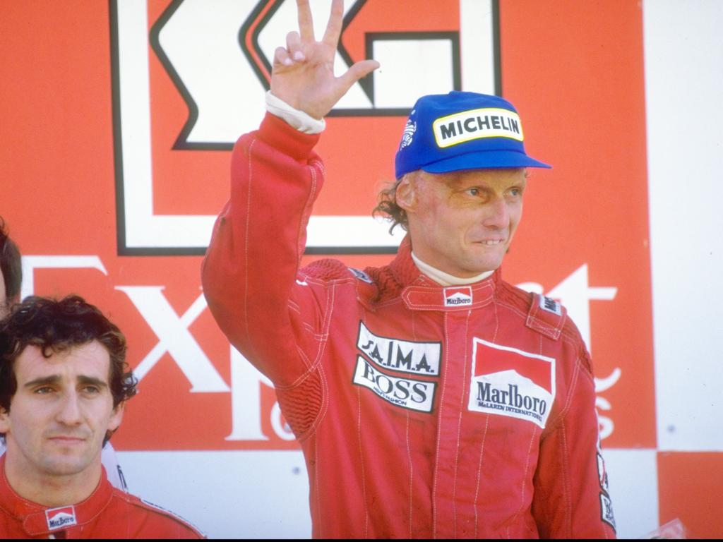 15. Platz: Niki Lauda - 54 Podestplätze