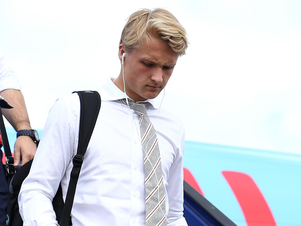 Ajax-Stürmer Kasper Dolberg wird immer wieder mit Borussia Dortmund in Verbindung gebracht