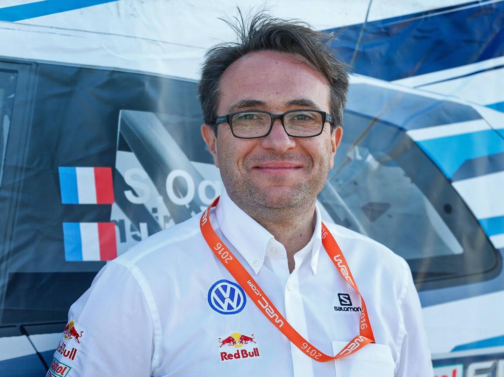 Volkswagen-Motorsportchef Sven Smeets freut sich für Sebastien Ogier Volkswagen-Motorsportchef Sven Smeets freut sich für Sebastien Ogier