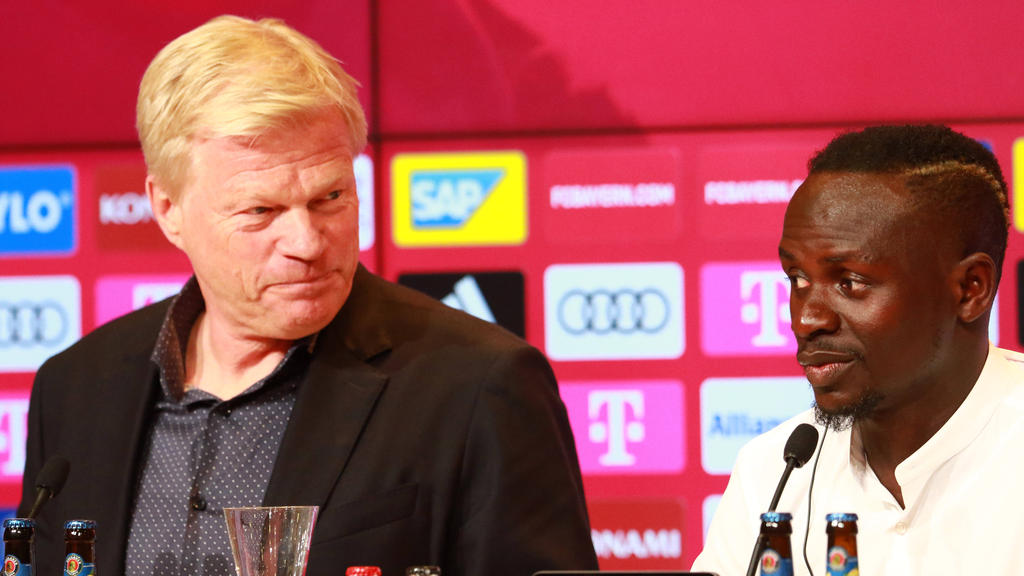 Der FC Bayern hat Sadio Mané präsentiert