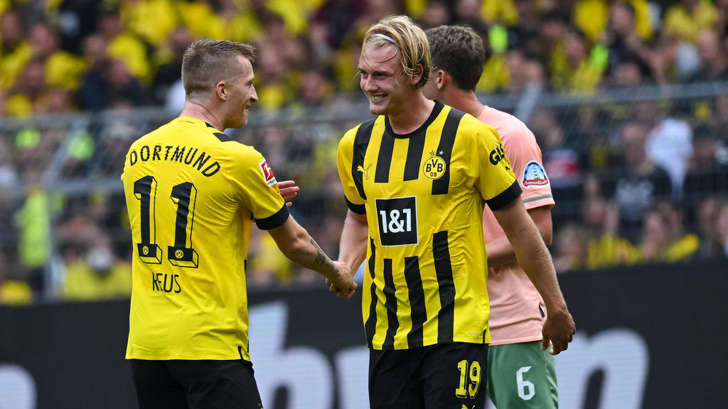 Reus und Brandt mit den nächsten Meilensteinen beim BVB Reus und Brandt mit den nächsten Meilensteinen beim BVB