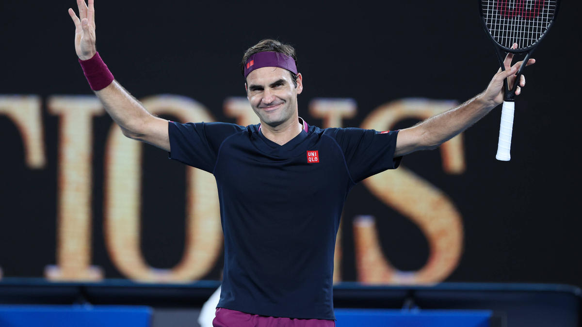 Roger Federer ist bei den Australian Open eine Runde weiter Roger Federer ist bei den Australian Open eine Runde weiter