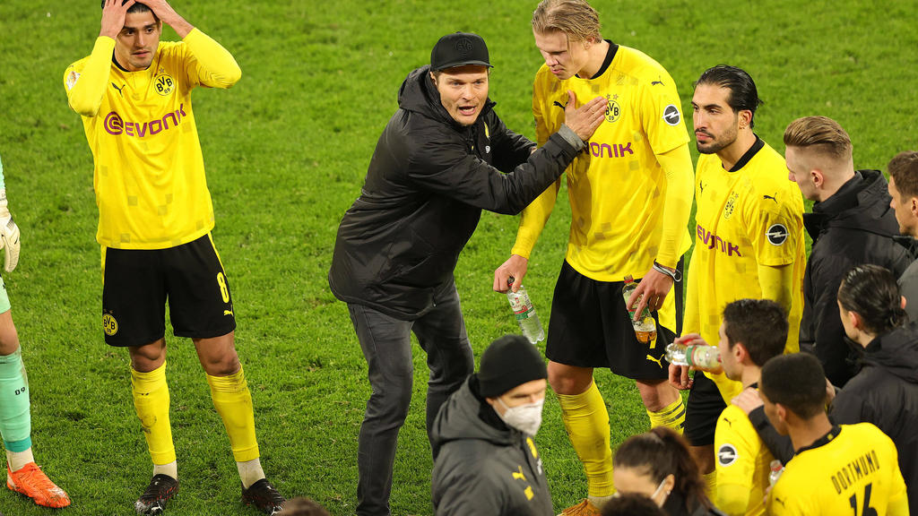 BVB-Trainer Edin Terzic muss für die nächsten Wochen die richtigen Worte finden BVB-Trainer Edin Terzic muss für die nächsten Wochen die richtigen Worte finden