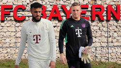 Teamkollegen beim FC Bayern: Noussair Mazraoui und Daniel Peretz