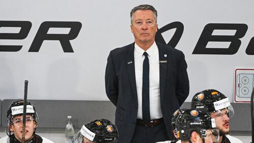 DEB-Coach Harold Kreis war mit dem Verlauf des Deutschland Cups unzufrieden