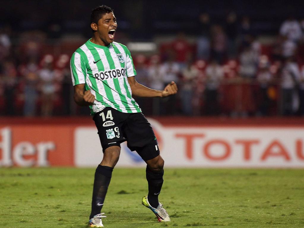 Luis Carlos Ruiz marcó el único tanto en el derbi de Medellín. (Foto: Imago)