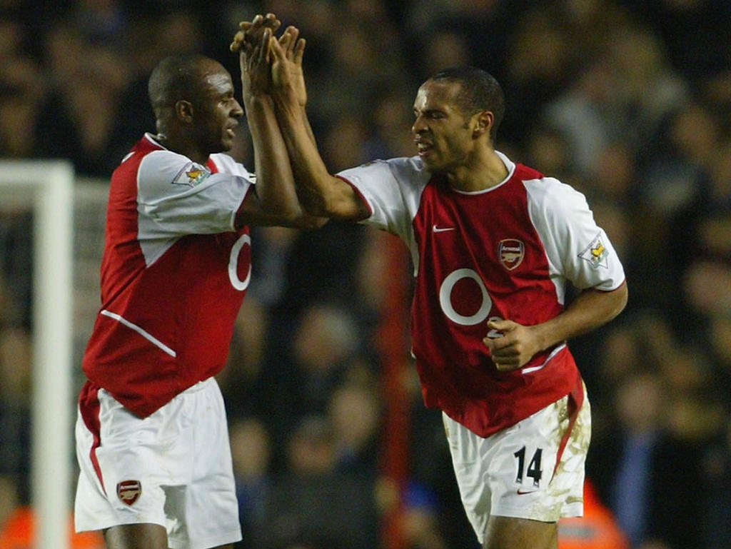 Gemeinsam haben sie Gunners-Geschichte geschrieben: Patrick Vieira und Thierry Henry