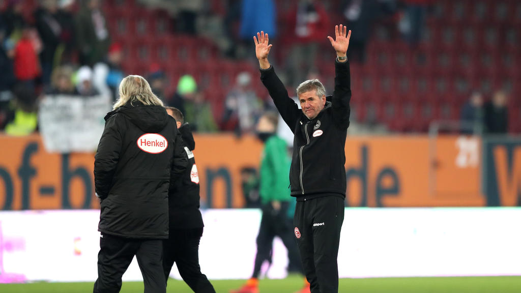 Friedhelm Funkel empfängt am Sonntag RB Leipzig