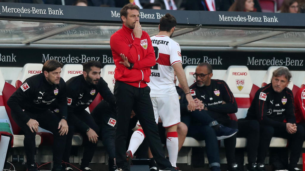 Markus Weinzierl steckt mit dem VfB Stuttgart im Keller fest