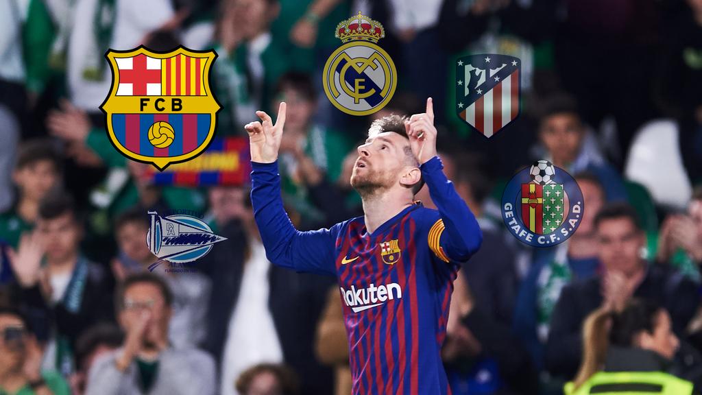 Barcelona-Star Lionel Messi verzückte zuletzt die Zuschauer im Benito Villamarín von Real Betis