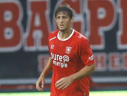 Giorgos Katsikas krijgt speeltijd tijdens het competitieduel FC Twente - ADO Den Haag (17-09-2016).