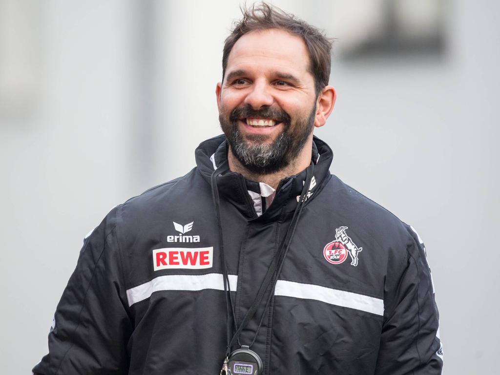 Sichtlich entspannt: Der neue Köln-Coach Stefan Ruthenbeck