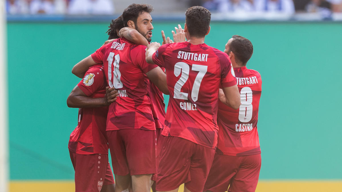 Der VfB Stuttgart letzte sich in letzter Minute gegen St. Pauli durch Der VfB Stuttgart letzte sich in letzter Minute gegen St. Pauli durch