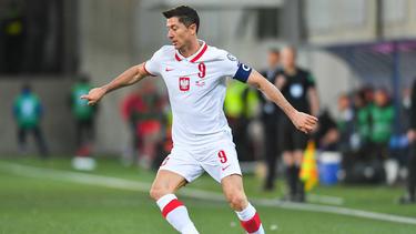 Bayern-Star Robert Lewandowski kann mit Polen noch auf den WM-Zug auffahren
