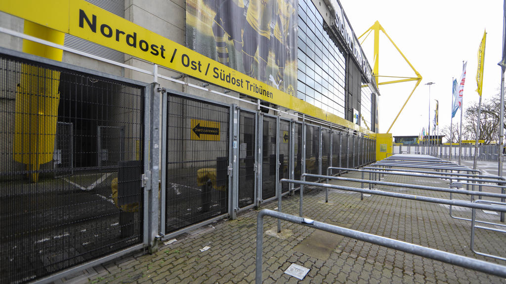 Gespenstische Stille auch beim BVB