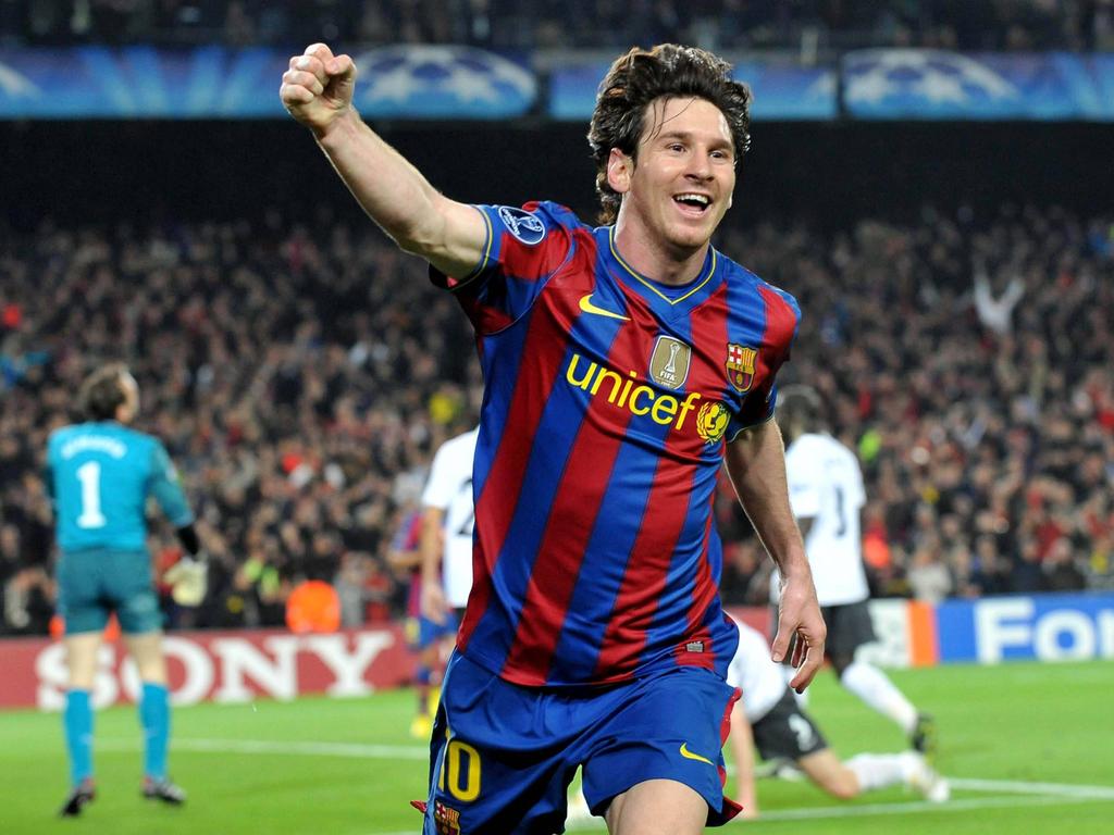 Vier Stück schenkte Leo Messi Arsenal 2010 ein und schoss Barcelona ins CL-Halbfinale