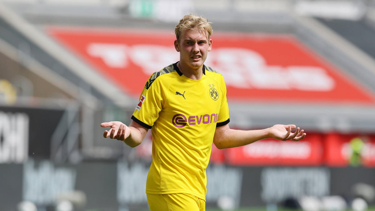 Julian Brandt está sob contrato com a BVB até o verão de 2024