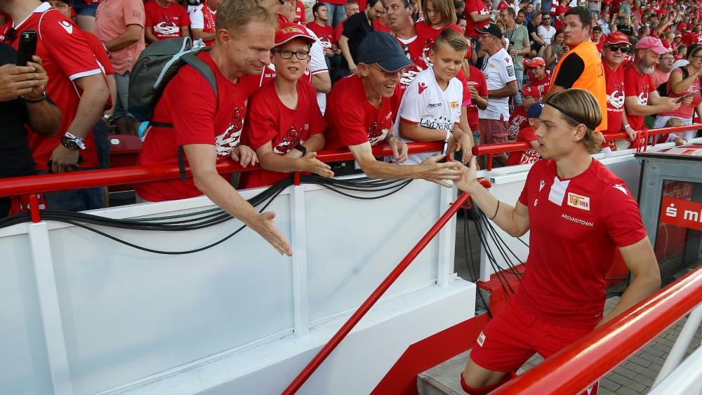 Immer nah bei den eigenen Fans: Union Berlin Immer nah bei den eigenen Fans: Union Berlin