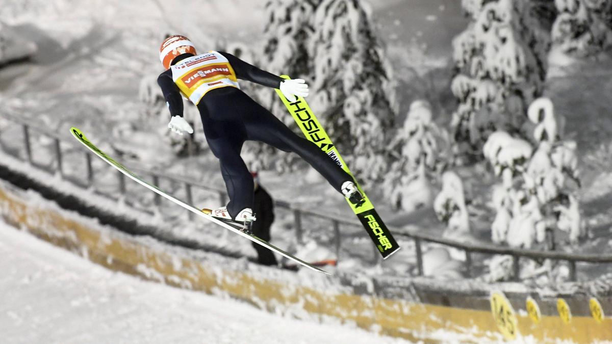 Markus Eisenbichler hat in Ruka gewonnen Markus Eisenbichler hat in Ruka gewonnen