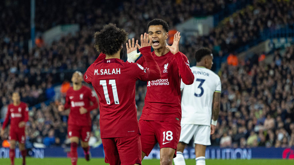 Salah und Gakpo schossen Liverpool zum Kantersieg