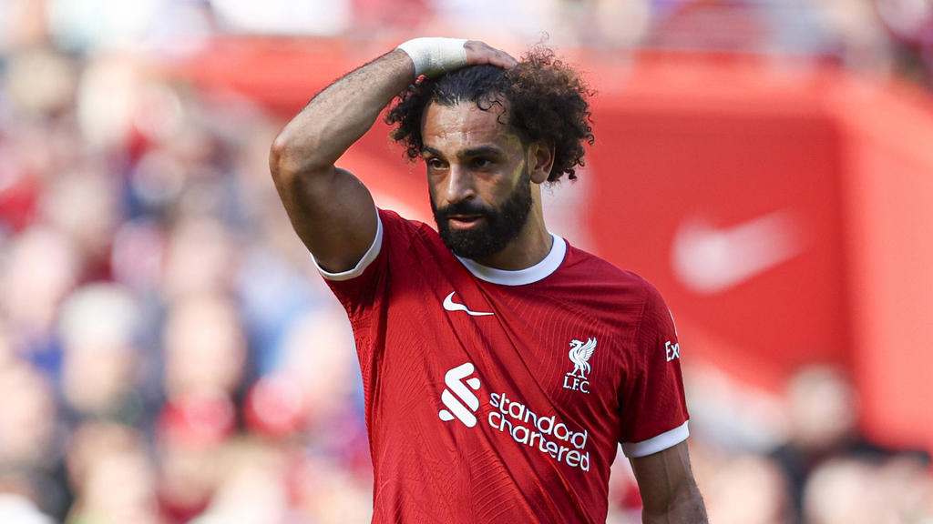 Mohamed Salah vom FC Liverpool steht im Mittelpunkt einer Transfersaga