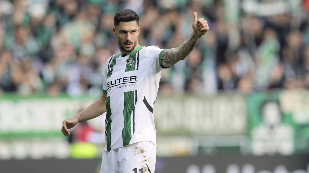 Tim Kleindienst spielt seit dieser Saison in Gladbach Tim Kleindienst spielt seit dieser Saison in Gladbach
