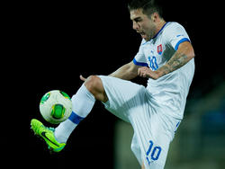 El argentino nacionalizado con Eslovaquia David Depetris marcó el 1-1. (Foto: Getty)