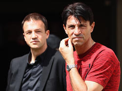 Bruno Hübner (r.) steht Niko Kovac zur Seite