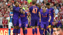 Liverpools Spieler hatten gut lachen gegen Neapel