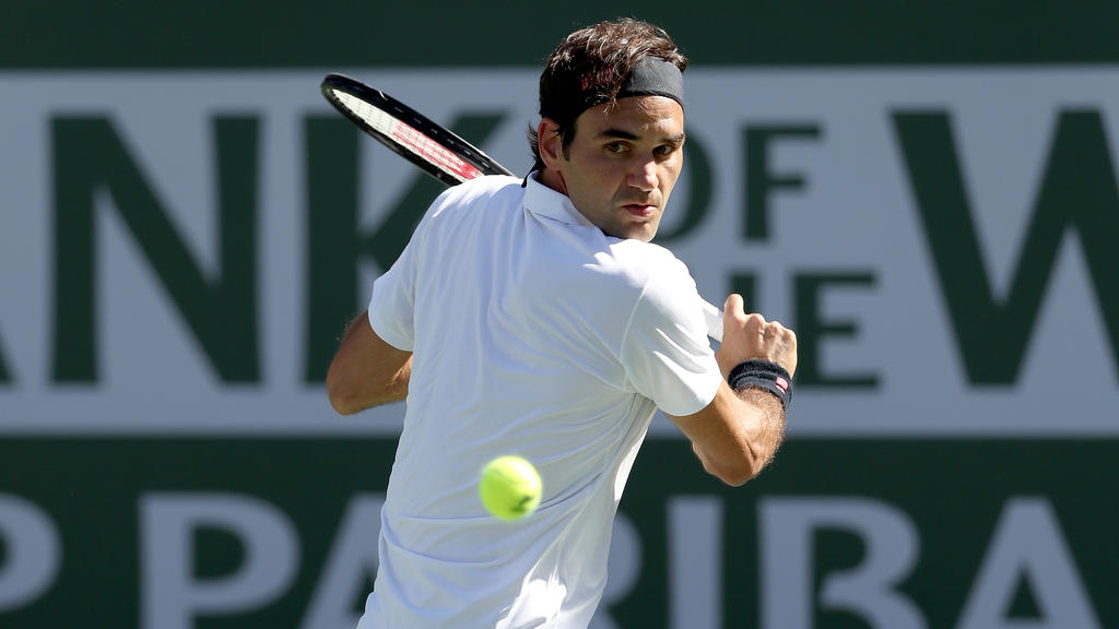 Roger Federer steht in Indian Wells im Halbfinale Roger Federer steht in Indian Wells im Halbfinale