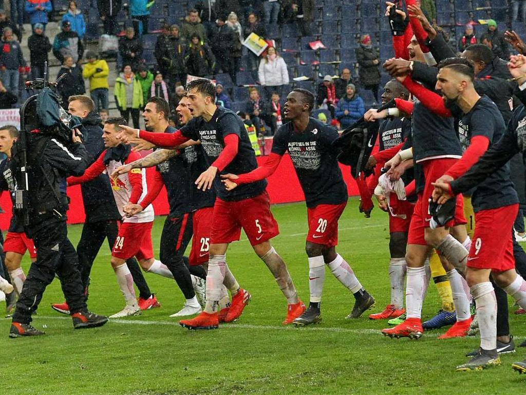 RB Salzburg spielt erstmals in der Champions League