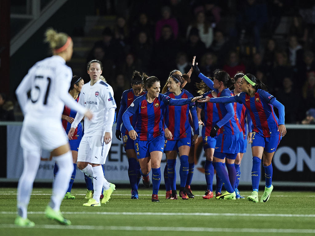 El Barcelona ganó 2-0 al club de la estrella mundial Marta. (Foto: Getty)