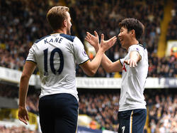 Son Heung-min udn Harry Kane trafen für Tottenham