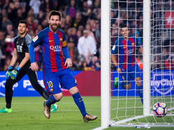 Leo Messi fue de nuevo el mejor del Barcelona. (Foto: Getty=