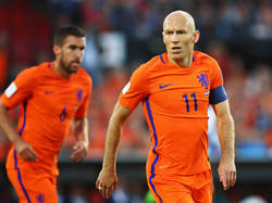 Arjen Robben will sich mit den Niederlanden für die WM qualifizieren