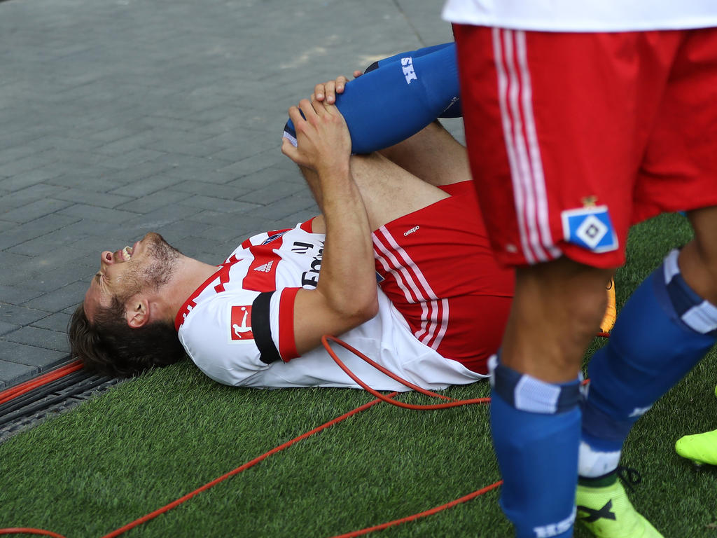 Nicolai Müller verletzte sich im Spiel gegen den FC Augsburg beim Torjubel