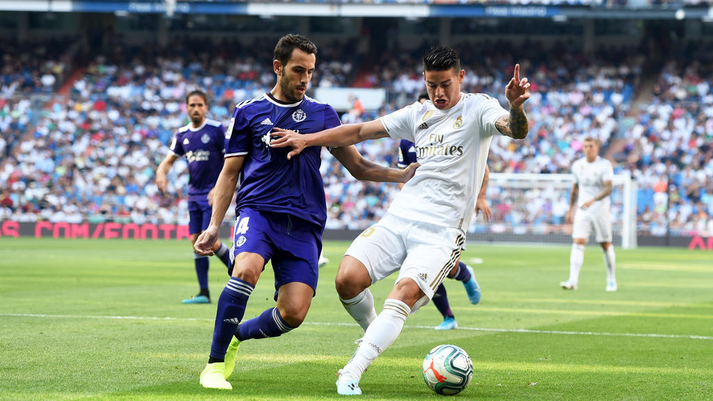 Real Madrid und Real Valladolid trennten sich 1:1