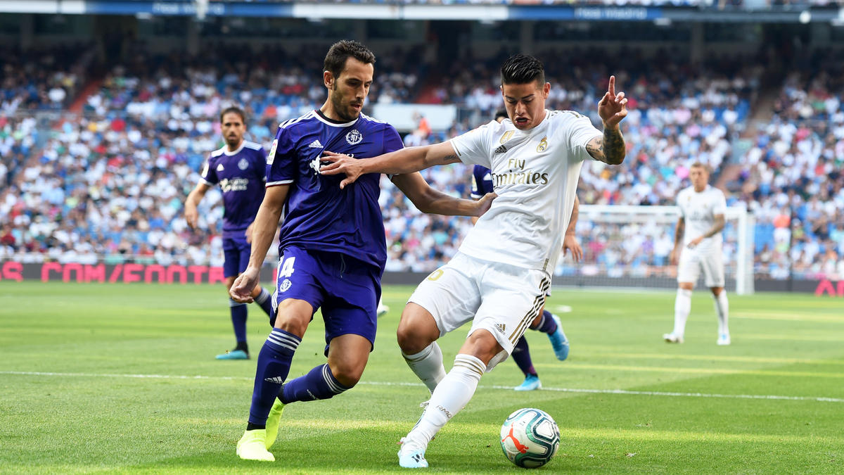 Real Madrid und Real Valladolid trennten sich 1:1 Real Madrid und Real Valladolid trennten sich 1:1