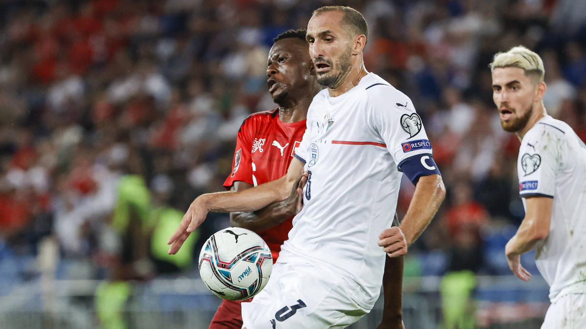 Stand am Sonntag zum 113. Mal für Italien auf dem Rasen: Giorgio Chiellini