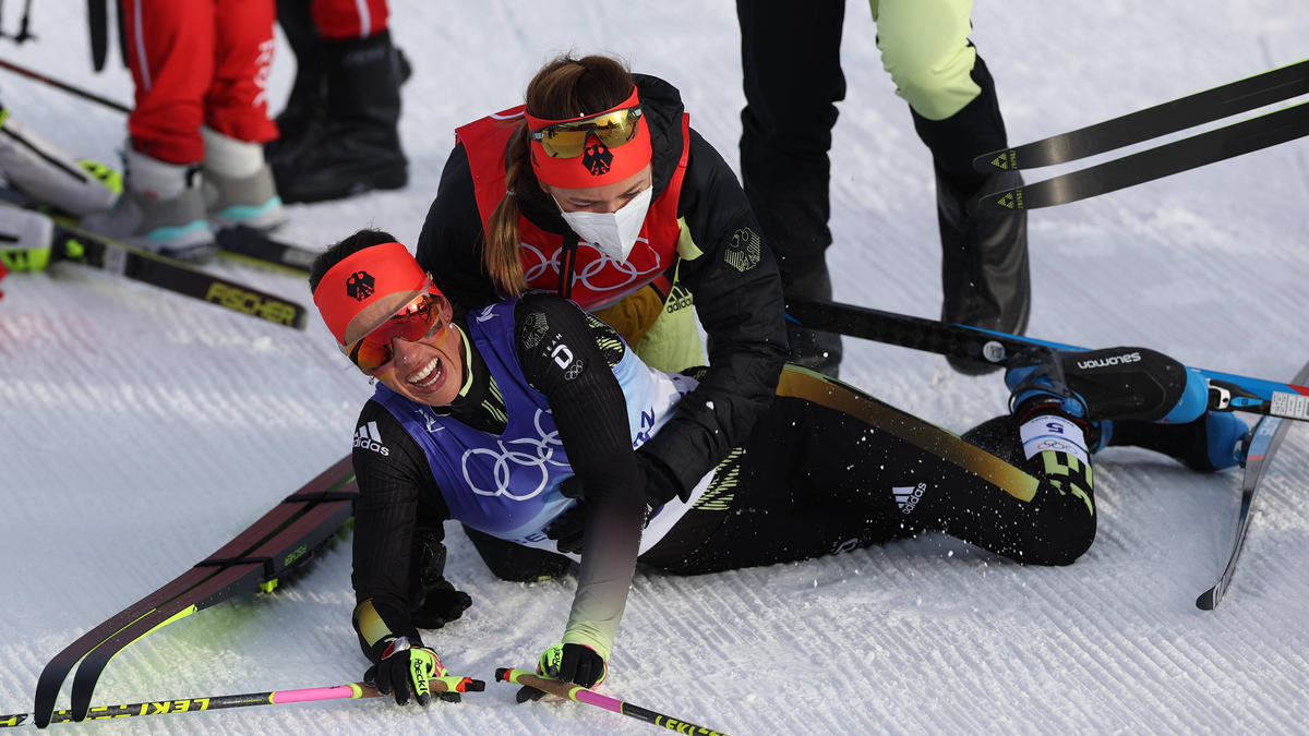 Katharina Hennig und Victoria Carl feierten Langlauf-Gold bei den Olympischen Spielen
