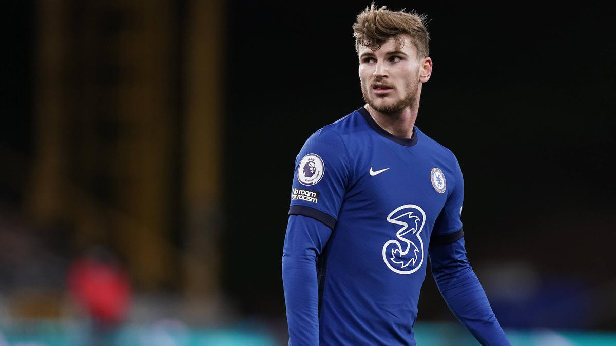 Timo Werner hat seine Torlos-Serie beim FC Chelsea gebrochen Timo Werner hat seine Torlos-Serie beim FC Chelsea gebrochen