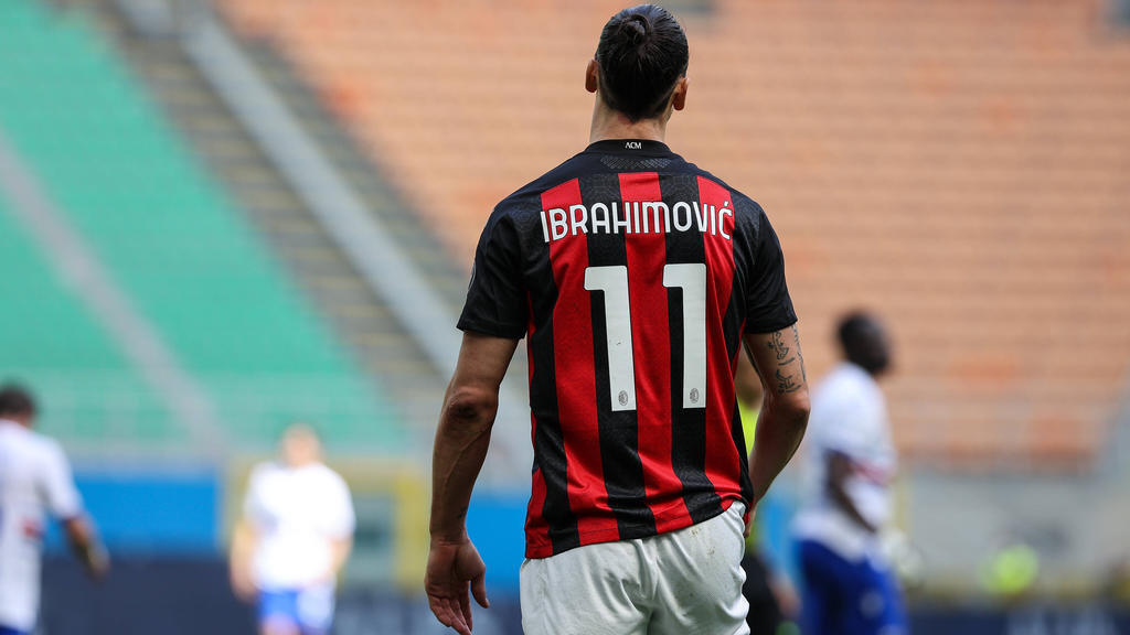 Zlatan Ibrahimovic bleibt der AC Mailand wohl treu
