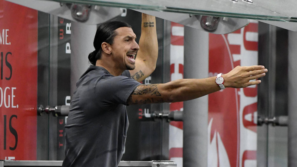 Zlatan Ibrahimovic wird den AC Mailand verlassen